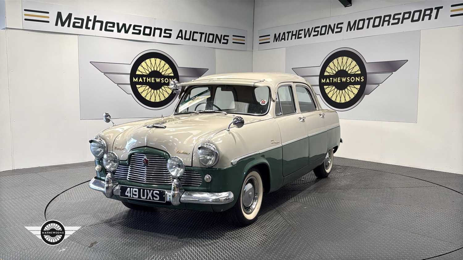 Lot 348 - 1955 FORD ZODIAC