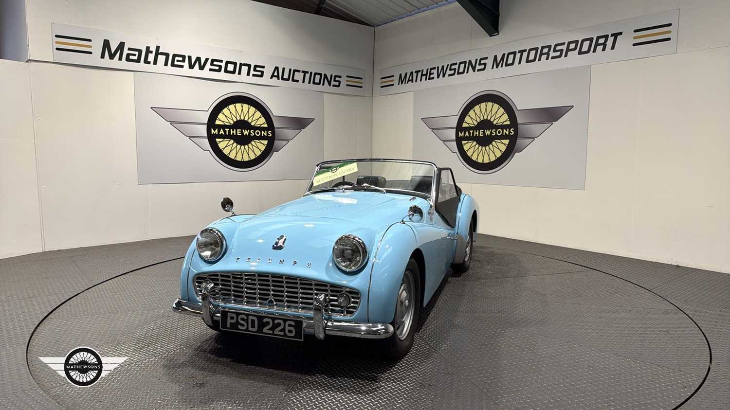 Lot 578 - 1960 TRIUMPH TR3