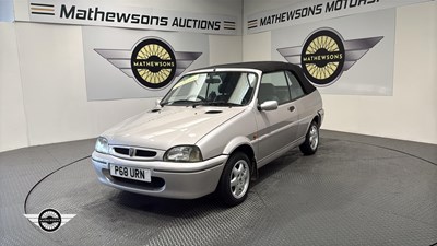 Lot 778 - 1996 ROVER 114 CABRIO