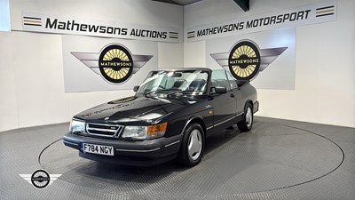 Lot 386 - 1989 SAAB 900 T 16 CONVERTIBLE A