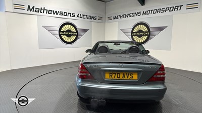 Lot 432 - 2001 MERCEDES SLK32 AMG