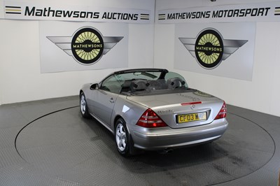 Lot 474 - 2003 MERCEDES SLK 230 KOMPRESSOR AUTO