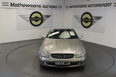 Lot 474 - 2003 MERCEDES SLK 230 KOMPRESSOR AUTO