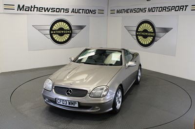 Lot 474 - 2003 MERCEDES SLK 230 KOMPRESSOR AUTO