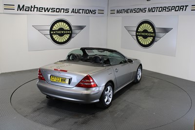 Lot 474 - 2003 MERCEDES SLK 230 KOMPRESSOR AUTO