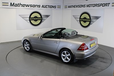 Lot 474 - 2003 MERCEDES SLK 230 KOMPRESSOR AUTO