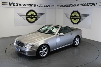 Lot 474 - 2003 MERCEDES SLK 230 KOMPRESSOR AUTO