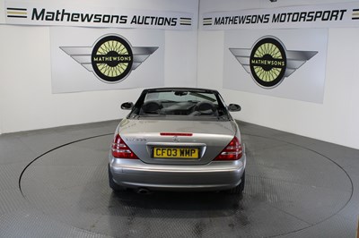 Lot 474 - 2003 MERCEDES SLK 230 KOMPRESSOR AUTO