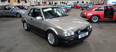 Lot 89 - 1990 FORD ESCORT XR3i CONVERTIBLE