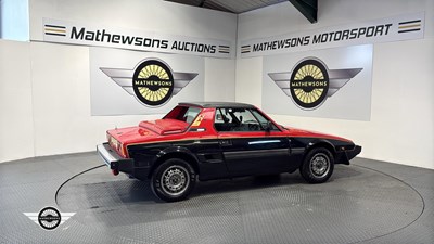 Lot 512 - 1987 FIAT X1/9 VS
