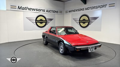 Lot 512 - 1987 FIAT X1/9 VS