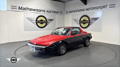 Lot 512 - 1987 FIAT X1/9 VS