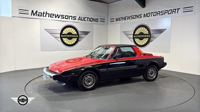 Lot 512 - 1987 FIAT X1/9 VS