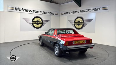 Lot 512 - 1987 FIAT X1/9 VS