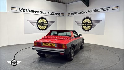 Lot 512 - 1987 FIAT X1/9 VS