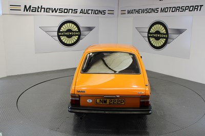 Lot 74 - 1975 SAAB 99 L COMBI COUPE