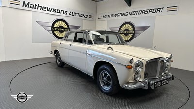Lot 540 - 1968 ROVER 3.5 LITRE AUTO