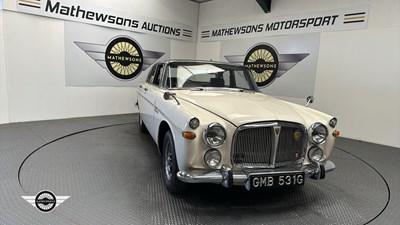 Lot 540 - 1968 ROVER 3.5 LITRE AUTO
