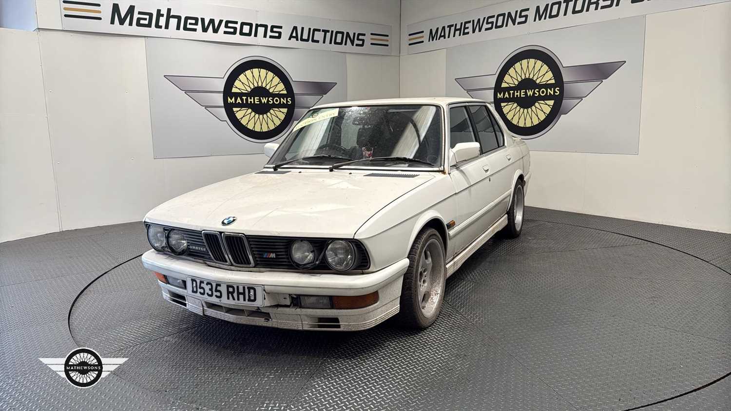 Lot 544 - 1986 BMW M535I