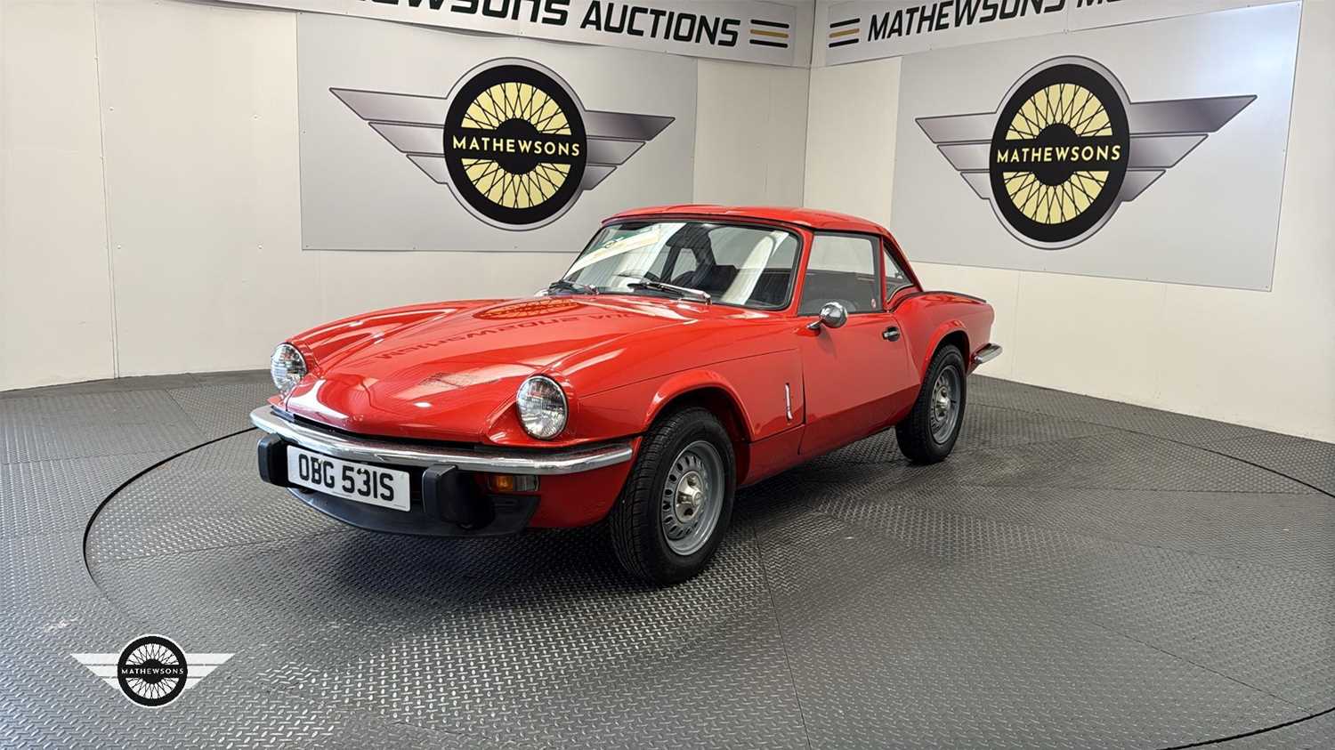 Lot 576 - 1978 TRIUMPH SPITFIRE 1500