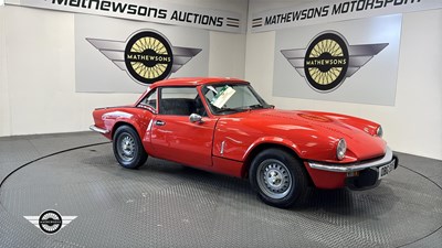Lot 576 - 1978 TRIUMPH SPITFIRE 1500
