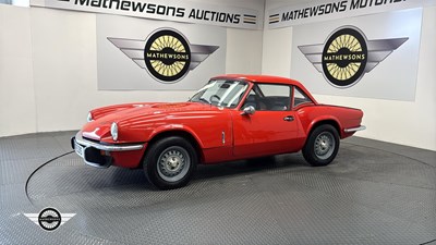 Lot 576 - 1978 TRIUMPH SPITFIRE 1500