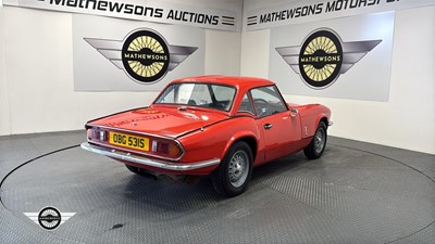 Lot 576 - 1978 TRIUMPH SPITFIRE 1500