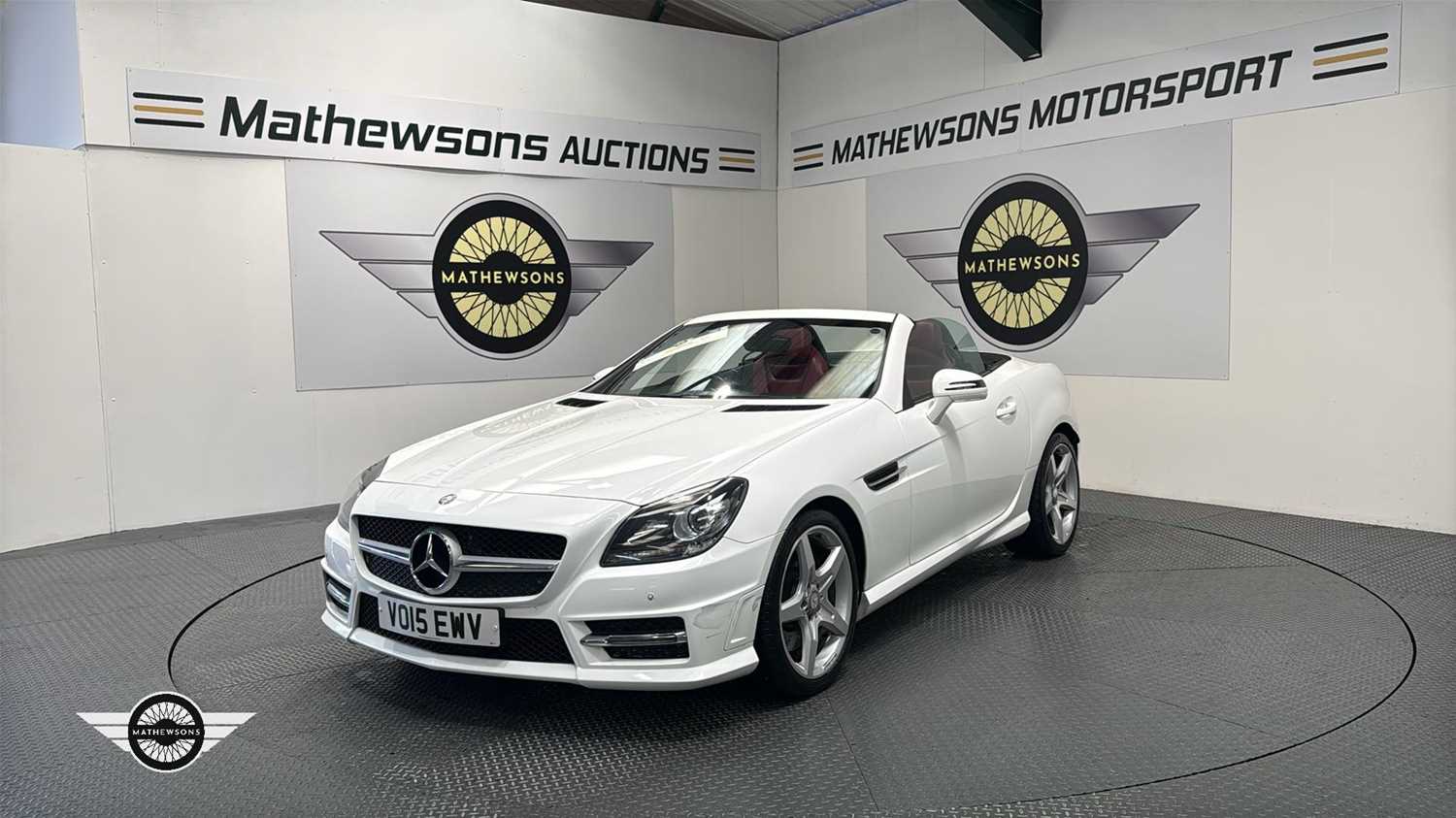 Lot 236 - 2015 MERCEDES-BENZ SLK200 AMG SPORT BLUE-CIE