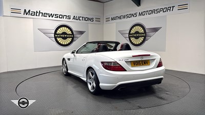 Lot 236 - 2015 MERCEDES-BENZ SLK200 AMG SPORT BLUE-CIE