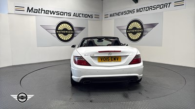 Lot 236 - 2015 MERCEDES-BENZ SLK200 AMG SPORT BLUE-CIE
