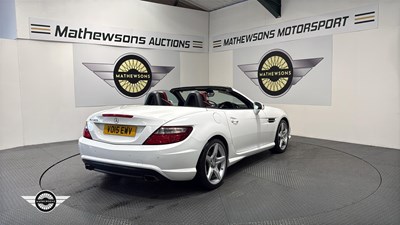 Lot 236 - 2015 MERCEDES-BENZ SLK200 AMG SPORT BLUE-CIE