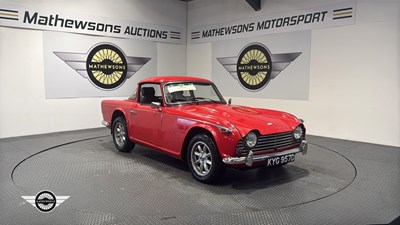 Lot 548 - 1966 TRIUMPH TR4A