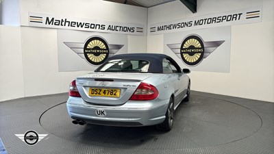 Lot 552 - 2007 MERCEDES CLK280 SPORT AUTO