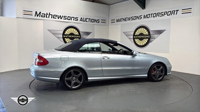 Lot 552 - 2007 MERCEDES CLK280 SPORT AUTO