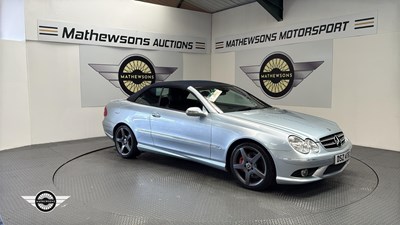 Lot 552 - 2007 MERCEDES CLK280 SPORT AUTO