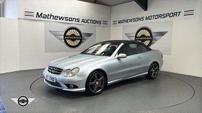 Lot 552 - 2007 MERCEDES CLK280 SPORT AUTO