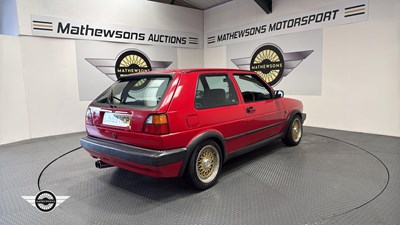 Lot 595 - 1991 VOLKSWAGEN GOLF GTI