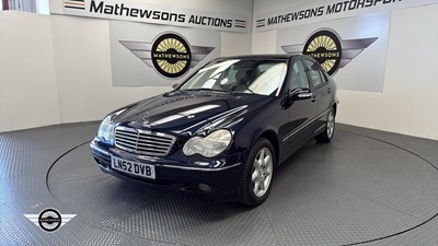 Lot 596 - 2002 MERCEDES C320 ELEGANCE AUTO