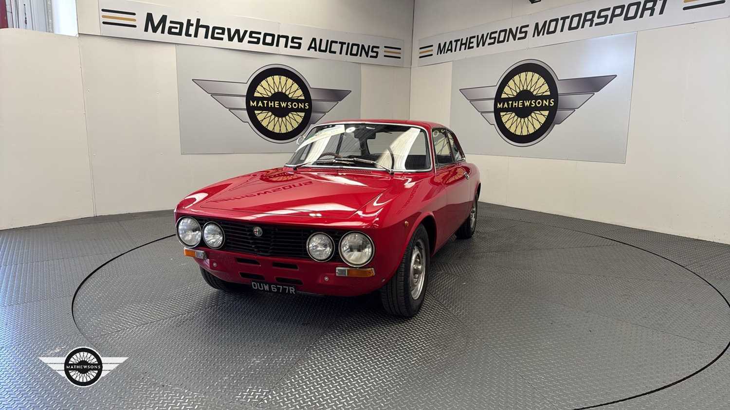 Lot 620 - 1976 ALFA ROMEO GT JUNIOR 1.6