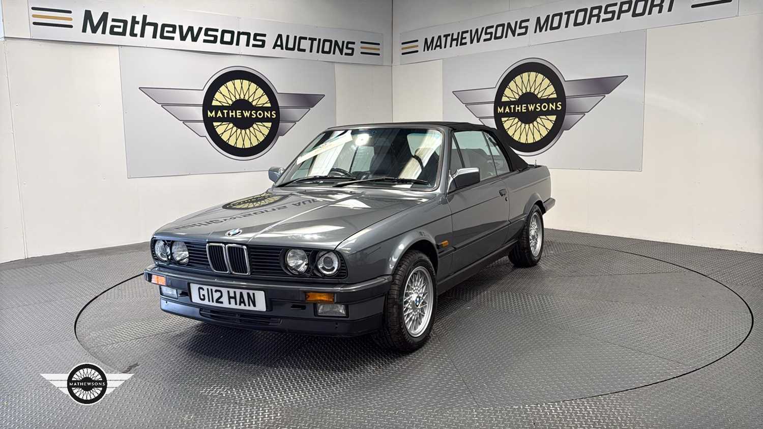 Lot 328 - 1990 BMW 325I CABRIOLET AUTO