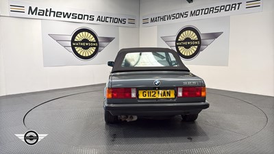 Lot 328 - 1990 BMW 325I CABRIOLET AUTO