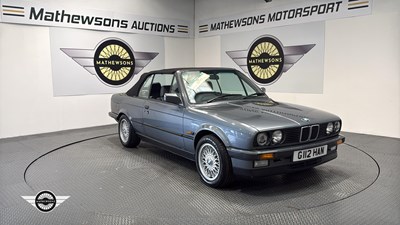 Lot 328 - 1990 BMW 325I CABRIOLET AUTO