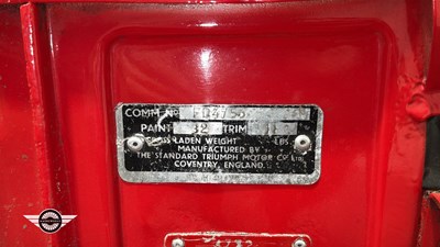 Lot 336 - 1967 TRIUMPH SPITFIRE MK3
