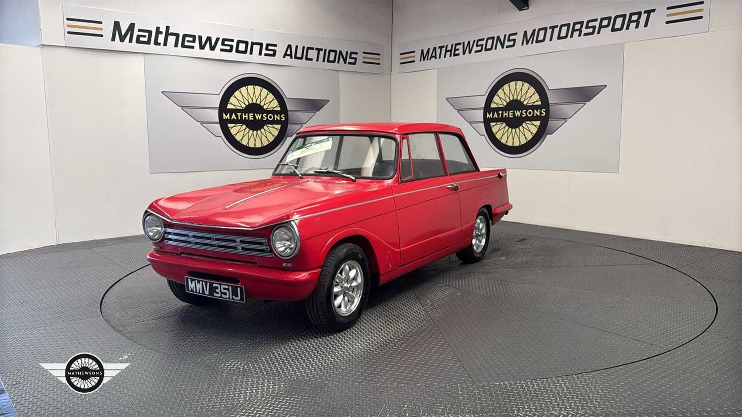 Lot 167 - 1971 TRIUMPH HERALD 13/60