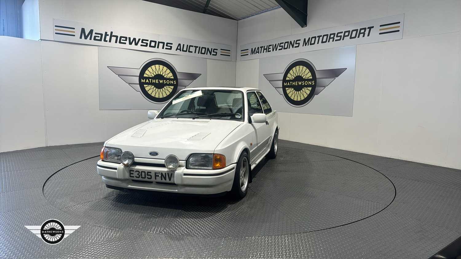 Lot 193 - 1987 FORD ESCORT RS TURBO