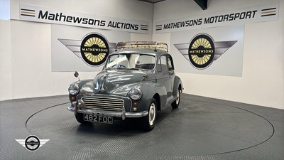 Lot 664 - 1962 MORRIS MINOR