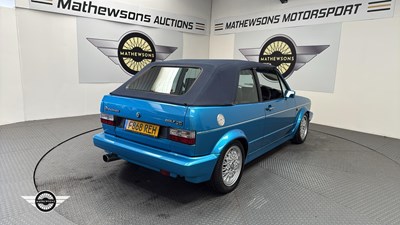 Lot 667 - 1988 VOLKSWAGEN GOLF CABRIO GTI