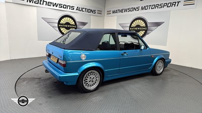 Lot 667 - 1988 VOLKSWAGEN GOLF CABRIO GTI