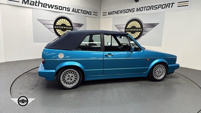 Lot 667 - 1988 VOLKSWAGEN GOLF CABRIO GTI