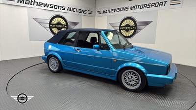 Lot 667 - 1988 VOLKSWAGEN GOLF CABRIO GTI